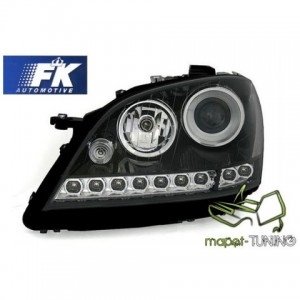 Mercedes M-klasa W164 ML BLACK LED diodowe LPME64 DEPO