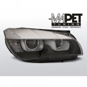 BMW X1 E84 TUBE LIGHT BLACK BIXENON DRL ze światłami dziennymi LPBME6