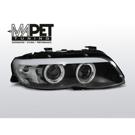BMW E53 X5 Angel Eyes BLACK CCFL + Pasek LED Xenon LPBMD1