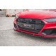 Przedni Splitter / dokładka ABS (ver.2) - Audi A7 C8 S-Line / S7