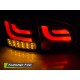 Lampy tył VW Golf 6 Red White LED BAR czerwono białe diodowe LDVWM8