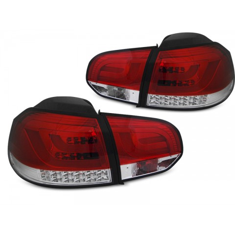 VW Golf 6 Red White LED BAR diodowe LDVWM8