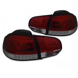 VW Golf 6 Red Smoke LED BAR diodowe LDVWM9