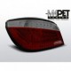 Lampy tył BMW E60 03-07 Smoked Red Led BAR Neon Diodowe LDBMC4
