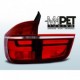 Lampy tył BMW X5 E70 - RED WHITE Led BAR Diodowe LDBME2
