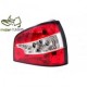 Lampy tył Audi A3 Clearglass Red/White - LTAU23