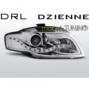 Audi A4 B7 04-08 CHROM Daylight Bi-halogen DRL dzienne LPAUA5
