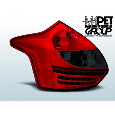Ford Focus 3 red / black LED - diodowe LDFO39