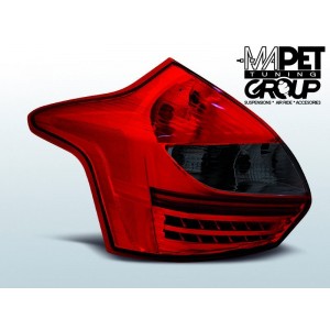 Ford Focus 3 red / black LED - diodowe LDFO39