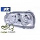 Lampy przód VW Golf 3 clearglass Chrom Power Look Angel Eyes LPVW01 DEPO