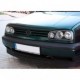 Lampy przód VW Golf 3 Clear Angel Eyes BLACK Soczewkowe LPVW48 DEPO