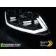 Lampy przód VW Touran II - Black LED diodowe - LPVWS4