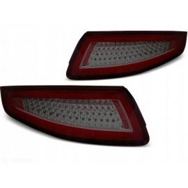 Lampy tył PORSCHE 911 997 RED SMOKED LED dymione diodowe LDPO27