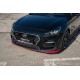 Splittery przednie ABS - Hyundai I30 N Mk3 Hatchback / Fastback - RED