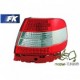 Lampy tył Audi A4 B5 Sedan - Red / White LED Clear diodowe LDAU81
