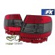 Lampy tył Audi A4 B5 Sedan - Red / Black LED Clear diodowe LDAU83