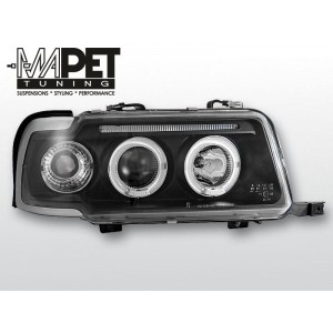 Audi 80 B4 Angel Eyes Black - Ringi - LPAU30