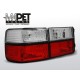 VW Vento clearglass Red/White czerwono-białe LTVW44