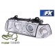 Lampy przód BMW E36 Coupe / Cabrio clear Angel Eyes Ringi DEPO LPBM27