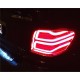 Lampy tył Mercedes ML W164 09-11 Red/White LED BAR DIODOWE LDMEC1