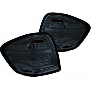 Mercedes ML (W164) 09- Smoked LED BAR DIODOWE 05-08 LDMEB5