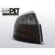 Lampy tył Audi A4 Sedan - Black Smoked czarne DEPO - LTAU14