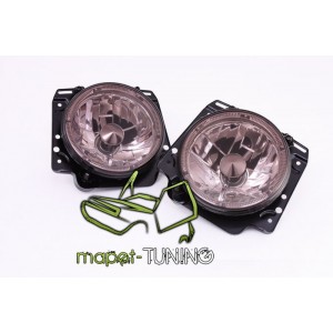 VW Golf 2 clearglass Angel Eyes BLACK - ciemne ringi LPVW44