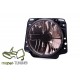 Lampy przód VW Golf 2 clear BLACK - przezroczyste ciemne z krzyżem LPVW54