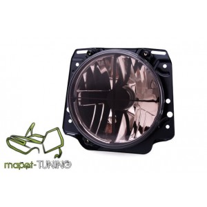 VW Golf 2 clear BLACK - przezroczyste ciemne z krzyżem LPVW54