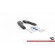 Splittery Boczne Tylnego Zderzaka (v.1) - Audi RS3 8V Sportback