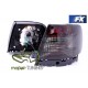 Lampy tył Audi A4 clearglass BLACK - czarne LTAU07