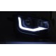 Lampy przód CHEVROLET CAMARO 09-13 TUBE LIGHT BLACK LPCT10