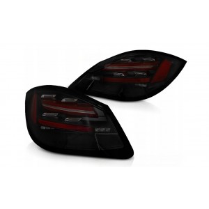 PORSCHE BOXSTER / CAYMAN 987 09-12 LED BAR BLACK-SMOKE SEQ LED - diodowe LDPO23