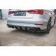 Dyfuzor Tylnego Zderzaka - Audi S3 Sedan 8V Facelift