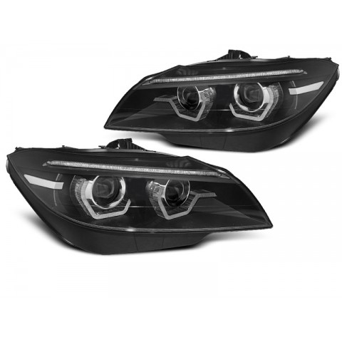 Lampy przód BMW Z4 E89 09-13 Bi-XENON AFS DRL BLACK LED 3D LPBMM8