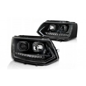VW T5 2010- LED TUBE LIGHT BLACK - diodowe światła jazdy dziennej LPVWS6