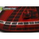 Lampy tył VW Golf 7 - RED WHITE LED SPORT SEQ - DIODOWE Dynamiczne LDVWM3