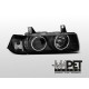 Lampy przód BMW E36 COUPE CABRIO BLACK Angel Eyes ringi CCFL BM70
