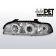 Lampy przód BMW E39 Angel Eyes CHROM Ringi LPBM15 elektryczne