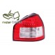 Lampy tył Audi A3 8L clearglass Red/White LED czerwono-białe LDAU41