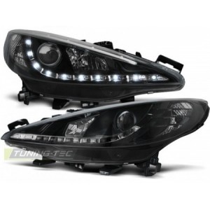 Peugeot 207 - BLACK LED - diodowe LPPE33