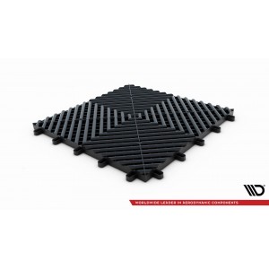 Modułowa posadzka "MAXTON Fast Floor" - Czarna