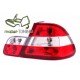 Lampy tył BMW E46 Sedan 98-01 Clear Red / White LTBM16