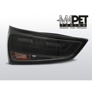 LAMPY AUDI A1 2010- Black LED BAR - diodowe LDAUD0