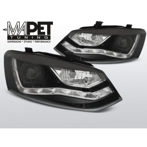 VW POLO 6R - BLACK LED - diodowe - LPVWN6