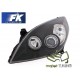 Lampy przód Opel Vectra C / Signum - 05-08 BLACK Angel Eyes DEPO LPOP66