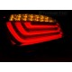 Lampy tył BMW E60 03-07 SMOKED RED LED BAR Neon - diodowe LDBME9