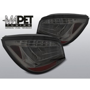 BMW E60 SMOKED BLACK LED BAR diodowe + diodowy kierunkowskaz LDBMF0