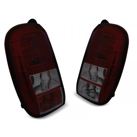 Lampy tył DACIA DUSTER 04.10- SMOKED RED LED BAR diodowe LDDA03