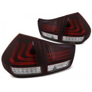 Lampy tył LEXUS RX 330 / 350 RED / WHITE LED BAR diodowe LDLE02
